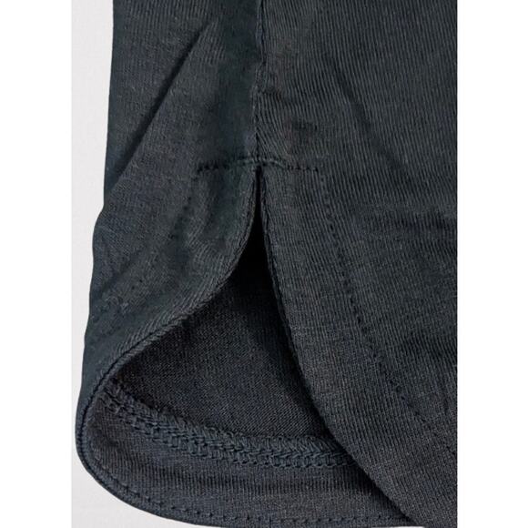 ANN TAYLOR Womens Black Rayon Lightweight Blouse Size Medium - Picture 3 of 5